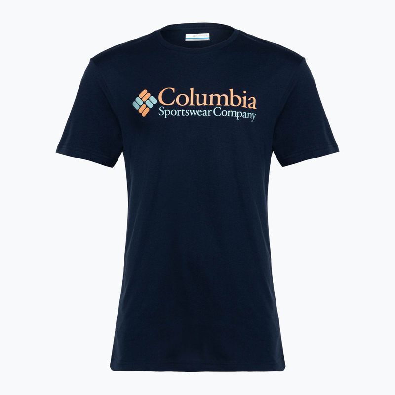 Tricou pentru bărbați Columbia CSC Basic Logo collegiate navy/csc retro logo