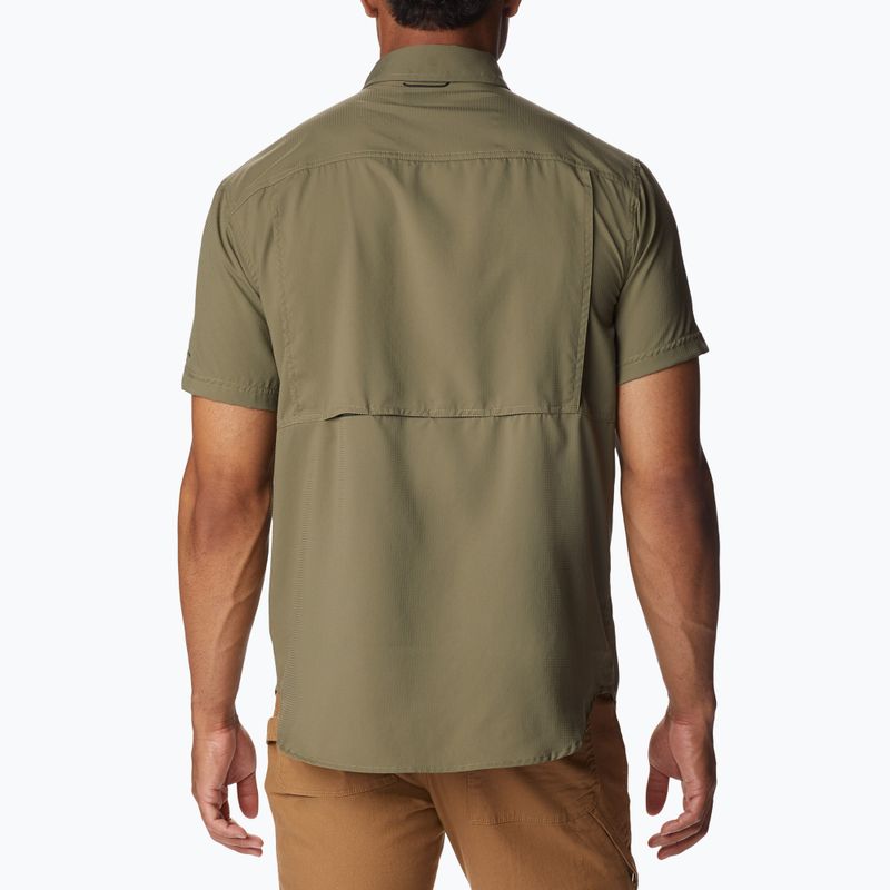 Tricou pentru bărbați Columbia Silver Ridge Utility Lite stone green 2