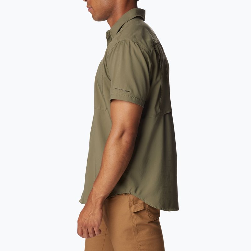 Tricou pentru bărbați Columbia Silver Ridge Utility Lite stone green 3