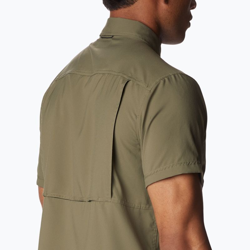 Tricou pentru bărbați Columbia Silver Ridge Utility Lite stone green 6