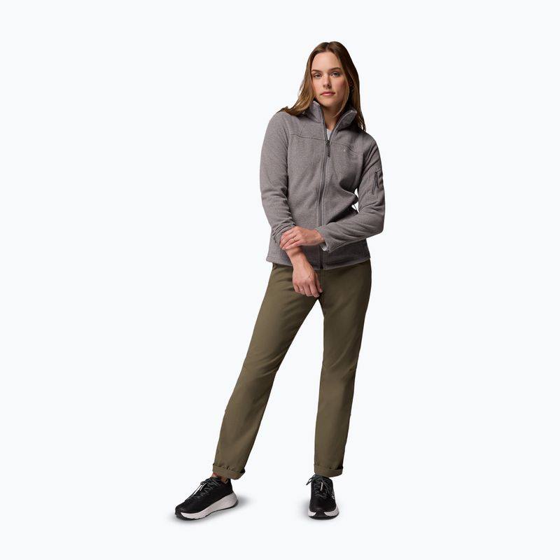 Bluza polară damă Columbia Fast Trek II city grey heather/city grey 2