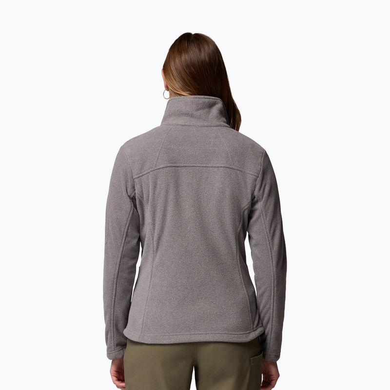 Bluza polară damă Columbia Fast Trek II city grey heather/city grey 3