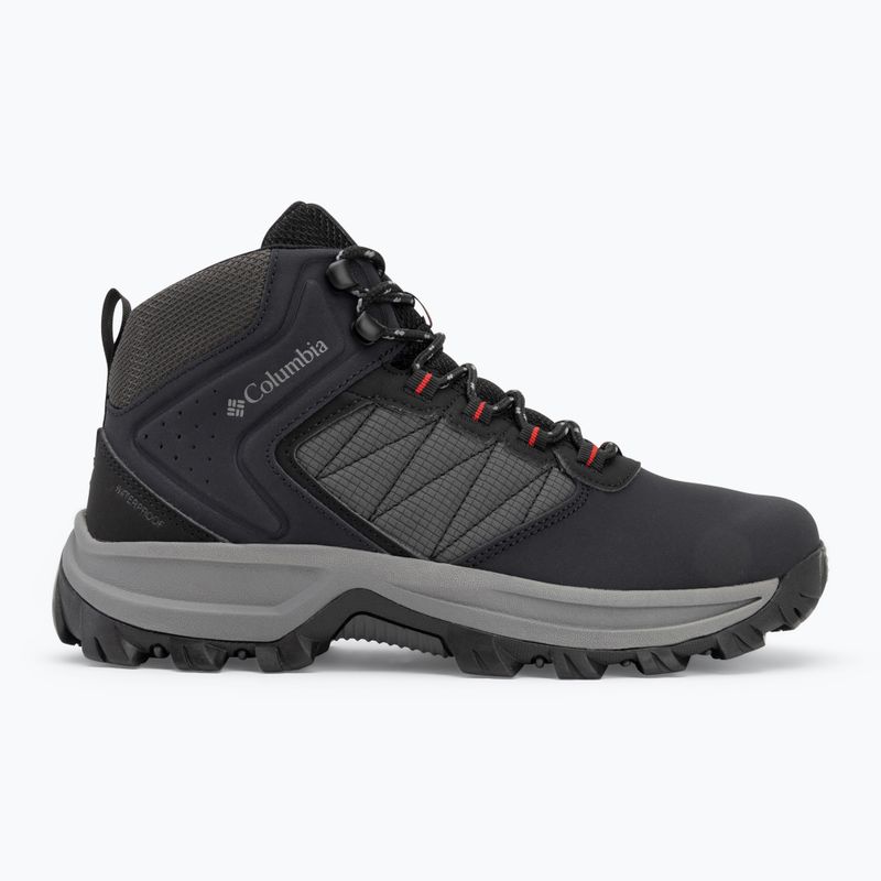 Încălțăminte de drumeție pentru bărbați Columbia Transverse Hike Waterproof black/mountain red 2