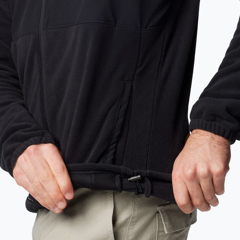 Bluză pentru bărbați Columbia Sage Peak Fleece black