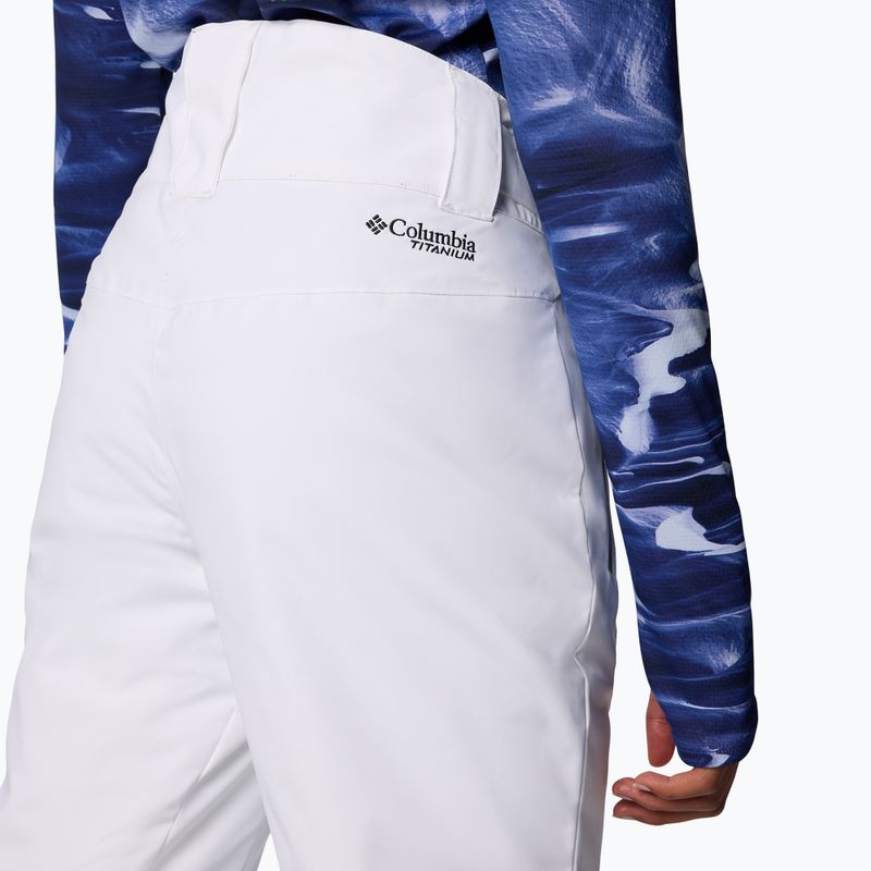 Pantaloni de schi pentru femei Columbia Cirque Bowl Insulated white 6