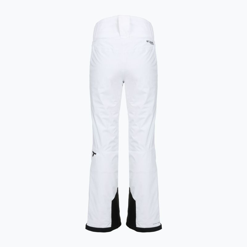 Pantaloni de schi pentru femei Columbia Cirque Bowl Insulated white 9