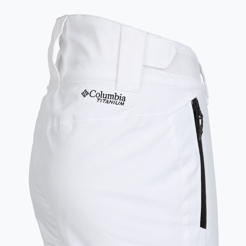 Pantaloni de schi pentru femei Columbia Cirque Bowl Insulated white 11