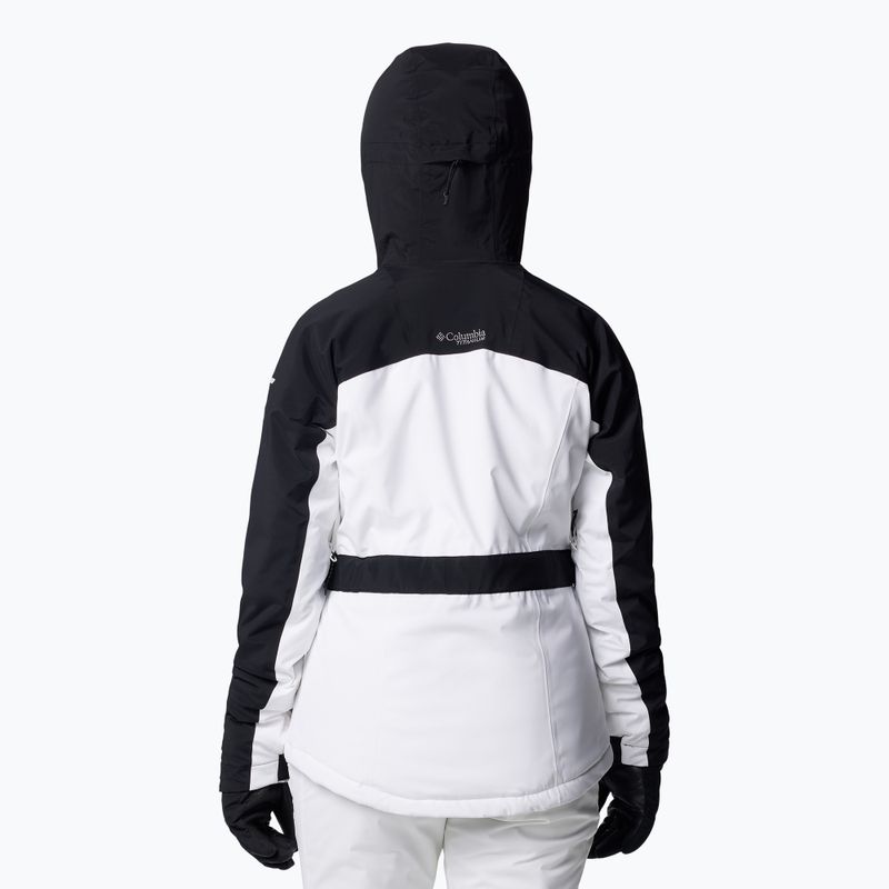 Geacă de schi pentru femei Columbia Cirque Bowl Insulated white/black 2