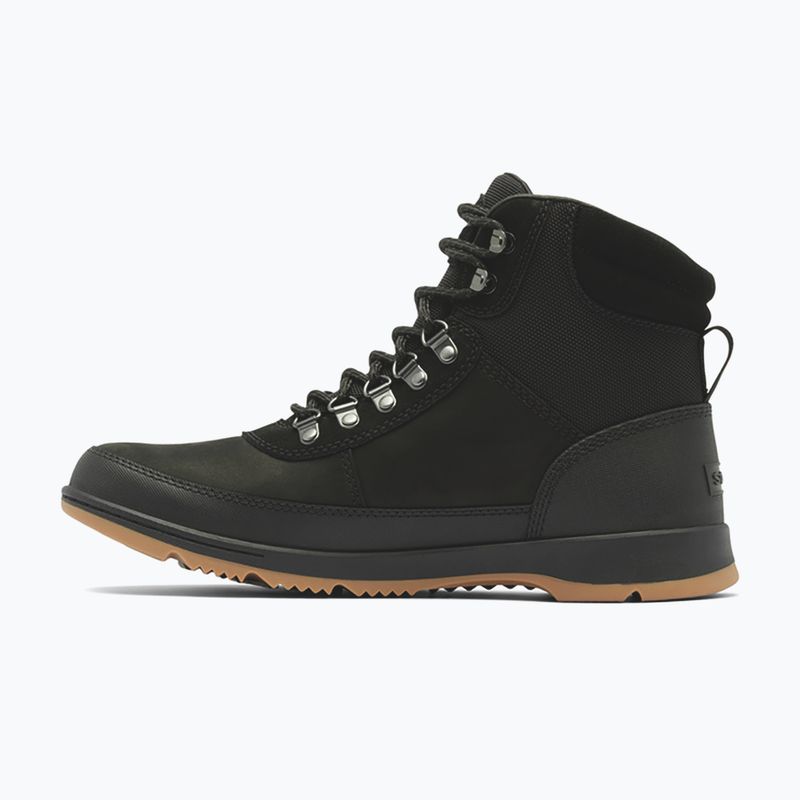 Încălțăminte pentru bărbați Sorel Ankeny II Hiker Plus WP black/gum 10 10