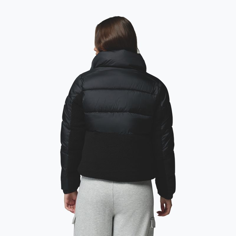 Geacă hibrid pentru femei Columbia Leadbetter Point II Sherpa Hybrid black 3