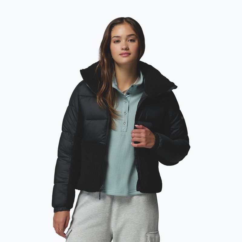 Geacă hibrid pentru femei Columbia Leadbetter Point II Sherpa Hybrid black 5