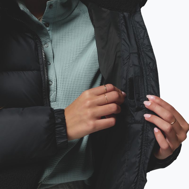 Geacă hibrid pentru femei Columbia Leadbetter Point II Sherpa Hybrid black 7