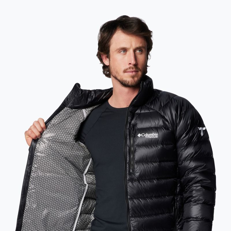 Geacă de puf pentru bărbați  Columbia Arctic Crest Down black 8