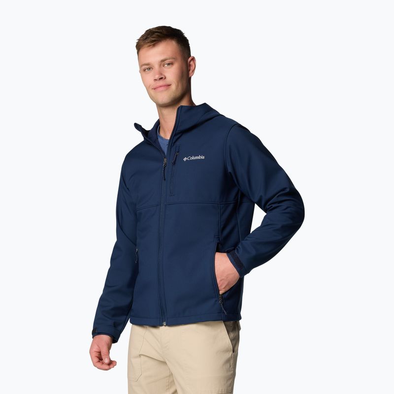 Geacă softshell pentru bărbați  Columbia Ascender II Hooded collegiate navy 4