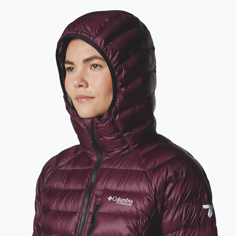 Columbia Arctic Crest Down Hooded Moonvista Jacket pentru femei 7