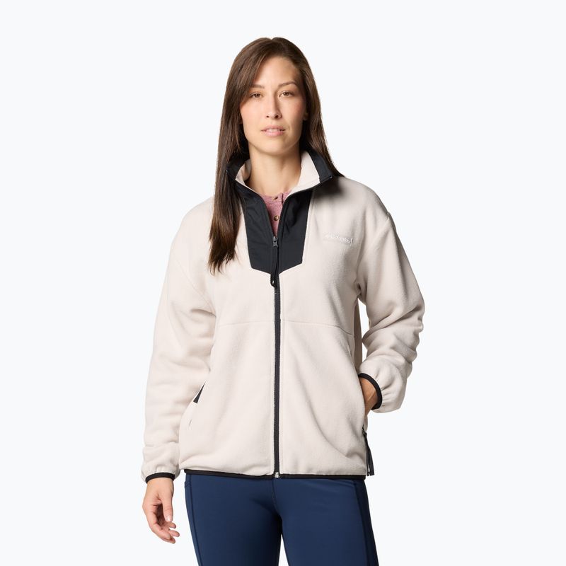Hanorac Columbia Sequoia Grove Full Zip pentru femei dark stone / negru