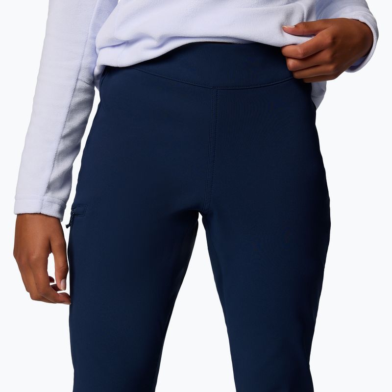 Pantaloni de trekking pentru femei Columbia Back Beauty High-Rise collegiate navy 5