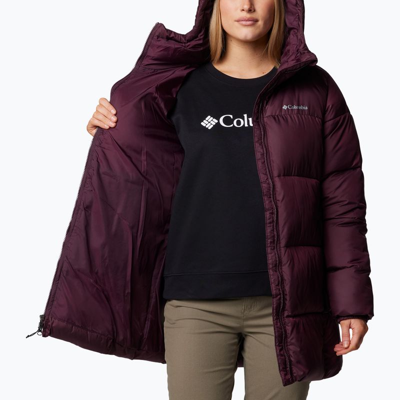 Geacă pentru femei Columbia Puffect II Mid Hooded moonvista 4