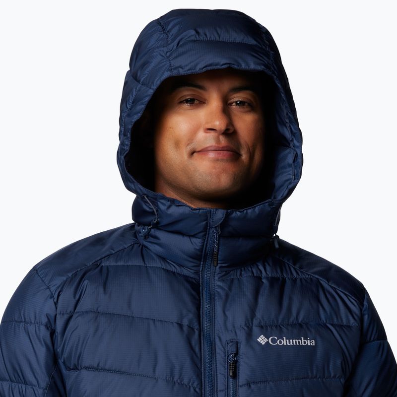 Columbia Labyrinth Loop II Hooded jachetă pentru bărbați Collegiate Navy 7