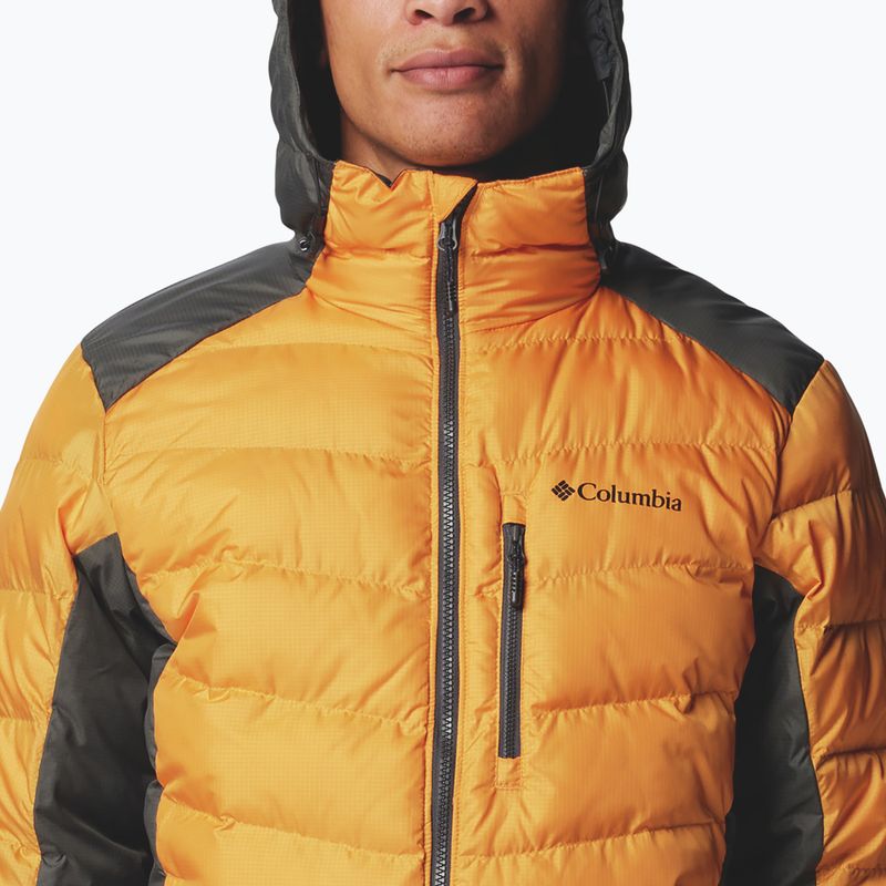 Columbia Labyrinth Loop II Hooded sunstone/shark jachetă în jos pentru bărbați 5