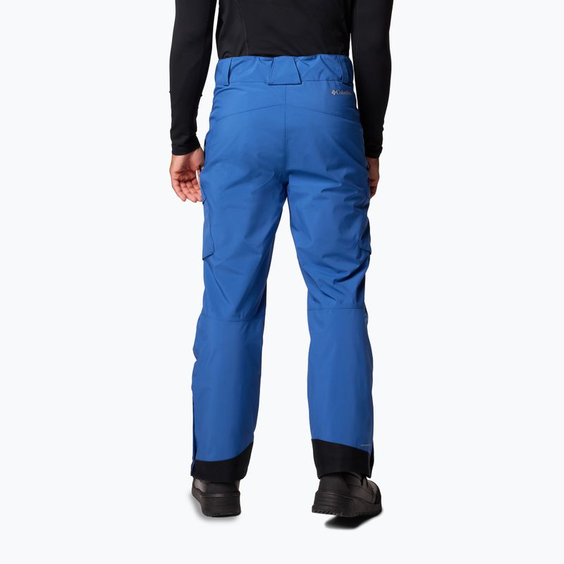 Pantaloni de schi pentru bărbați Columbia Powder Stash II mountain blue / black 3