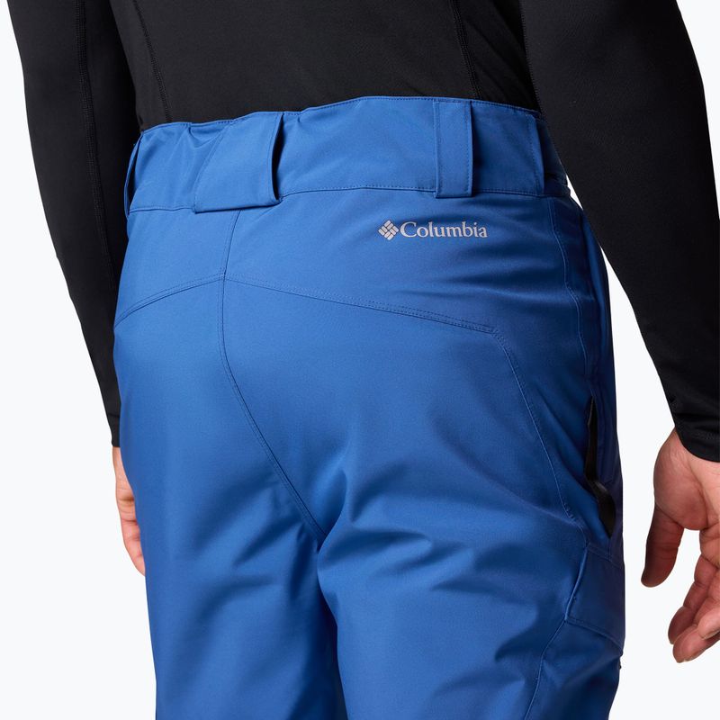 Pantaloni de schi pentru bărbați Columbia Powder Stash II mountain blue / black 7