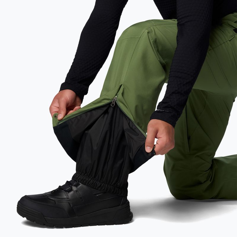 Pantaloni de schi pentru bărbați Columbia Powder Stash II canteen / black 6