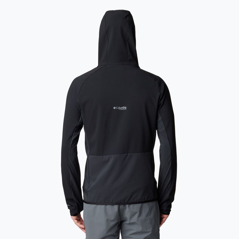 Columbia Spectre Ridge Tech Fleece hanorac bărbați negru 2