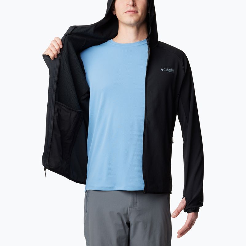 Columbia Spectre Ridge Tech Fleece hanorac bărbați negru 4