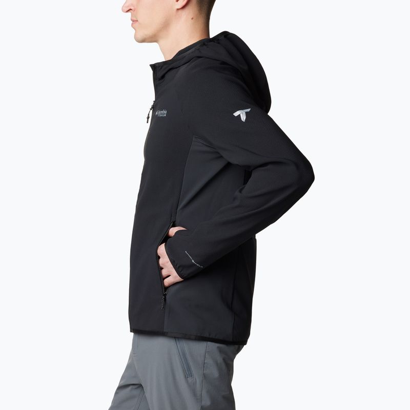 Columbia Spectre Ridge Tech Fleece hanorac bărbați negru 5