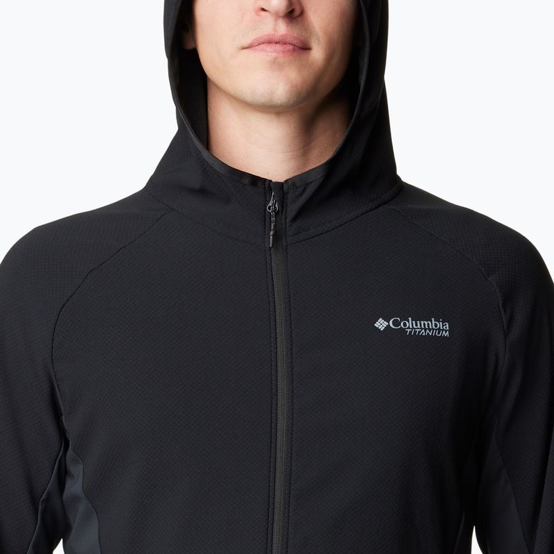 Columbia Spectre Ridge Tech Fleece hanorac bărbați negru 6