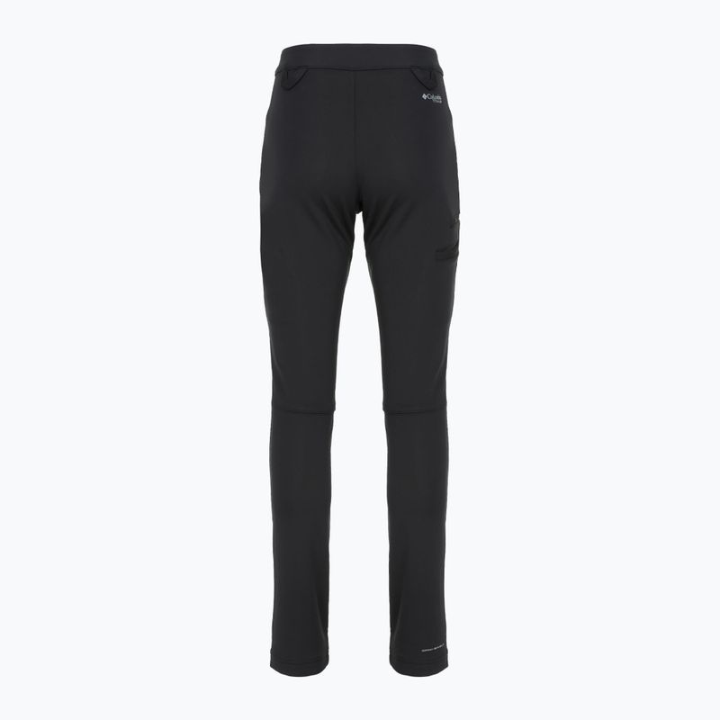 Pantaloni de trekking pentru femei Columbia Vast Canyon High black 6