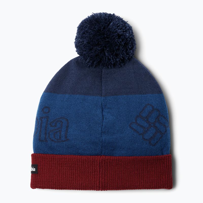 Șapcă de iarnă Columbia Polar Powder II coll navy/mountain blue/spice 2