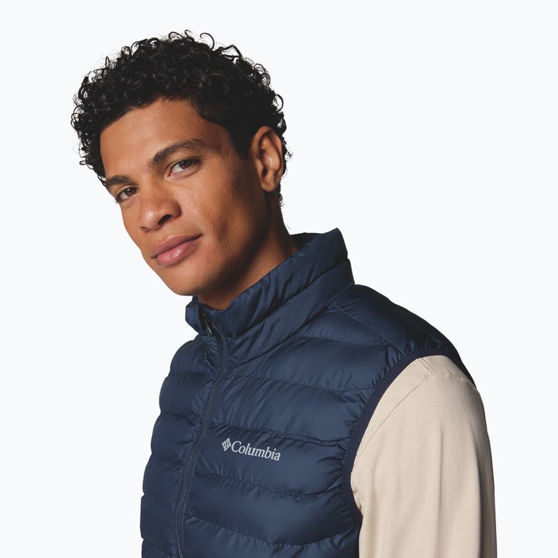 Vestă pentru bărbați  Columbia Powder Lite II colleglate navy 5