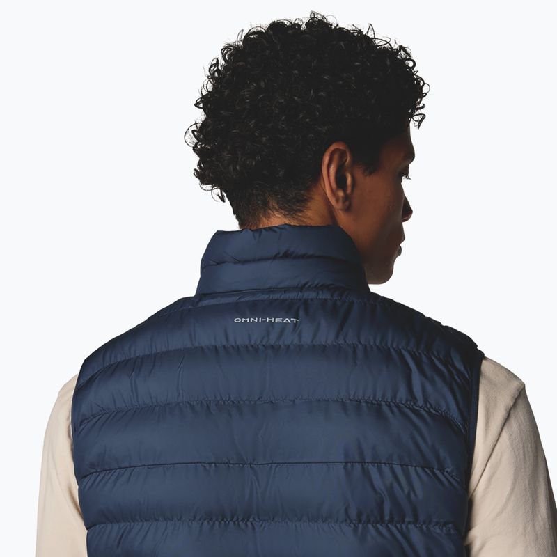 Vestă pentru bărbați  Columbia Powder Lite II colleglate navy 6