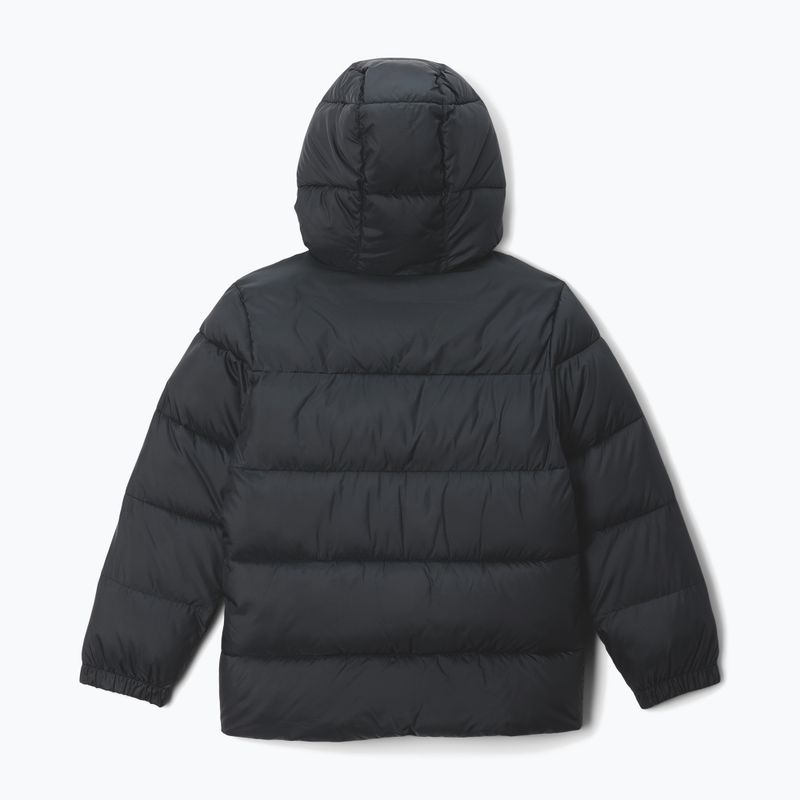 Geacă izolată pentru copii Columbia Puffect Hooded black 2