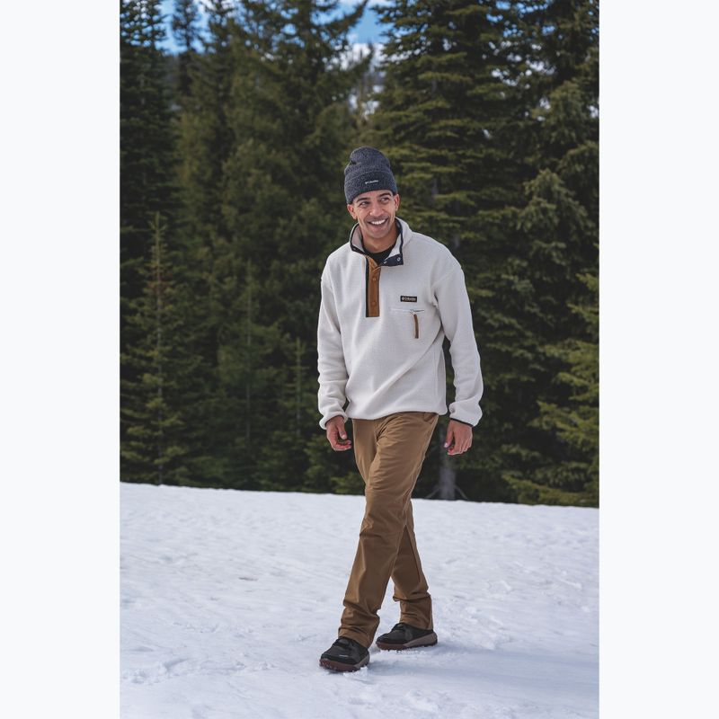 Bluză fleece pentru bărbați Columbia Helvetia II Half Snap Fleece chalk 6