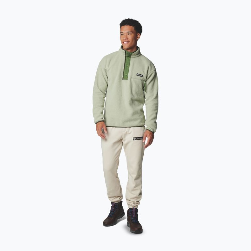Bluză fleece pentru bărbați Columbia Helvetia II Half Snap Fleece safari 2