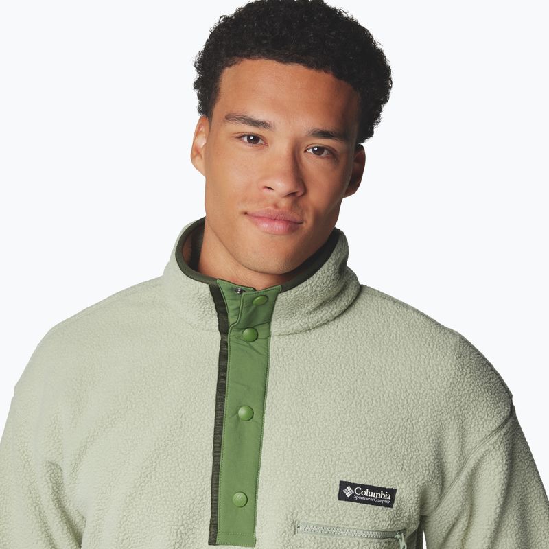 Bluză fleece pentru bărbați Columbia Helvetia II Half Snap Fleece safari 5