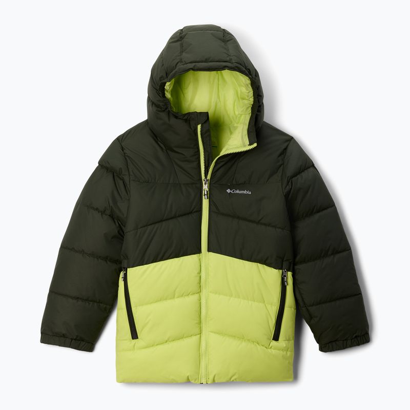 Jachetă de schi pentru copii Columbia Arctic Blast II greenscape/voltage