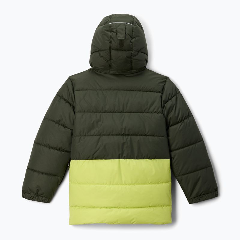Jachetă de schi pentru copii Columbia Arctic Blast II greenscape/voltage 2