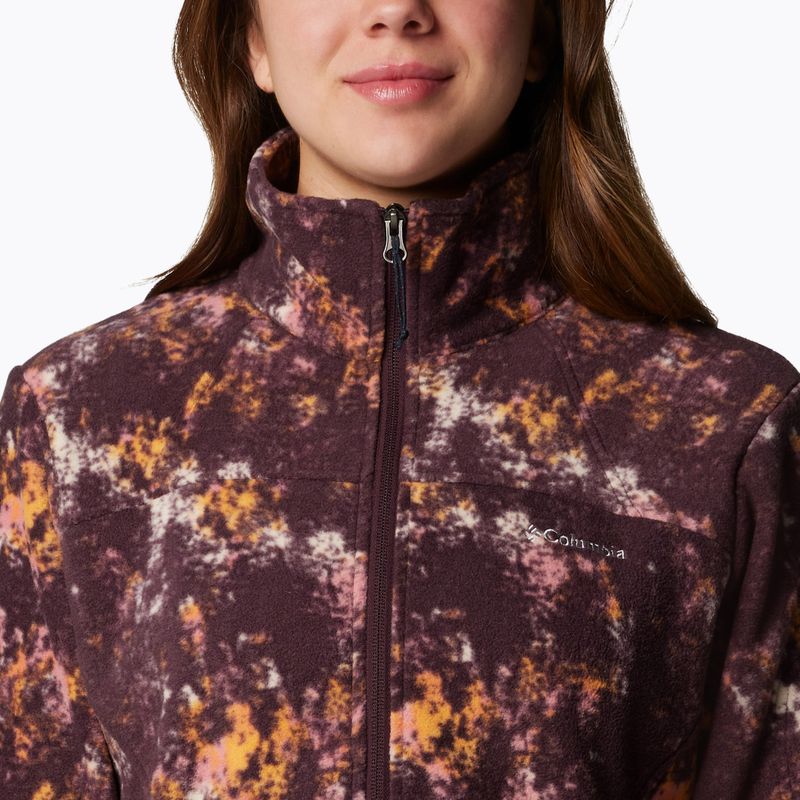 Columbia femei Fast Trek imprimate fleece hanorac moonvista timberwild