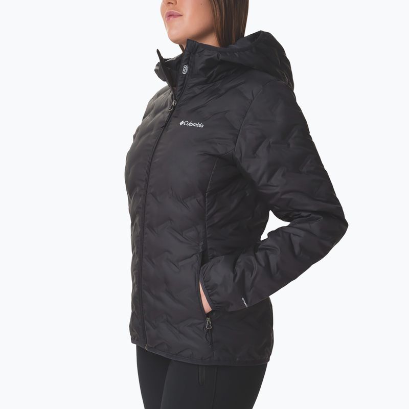 Geacă cu puf pentru femei Columbia Delta Ridge II Down Hooded black 2