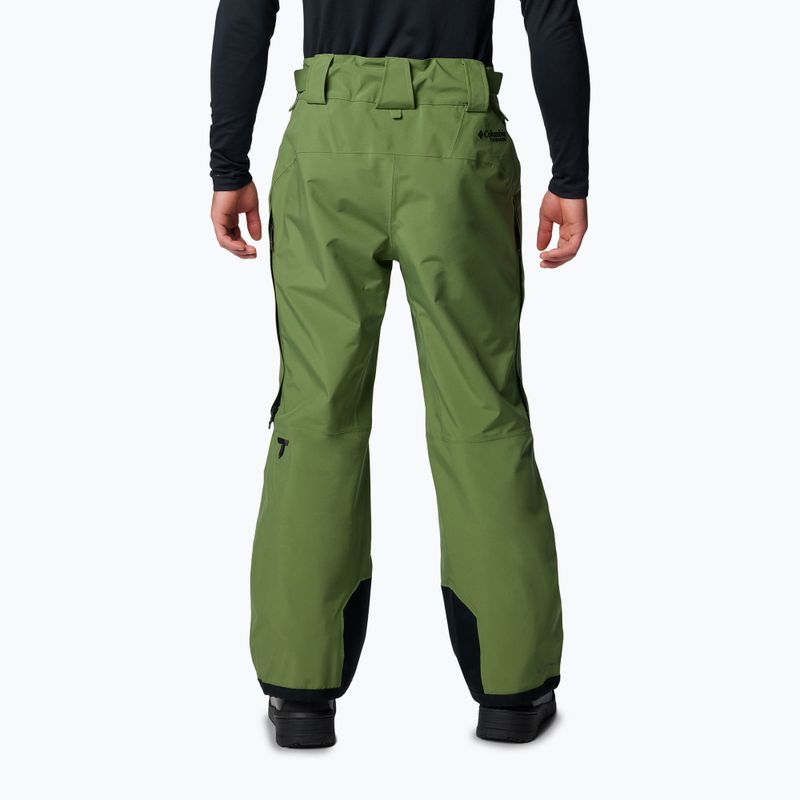 Pantaloni de schi pentru bărbați Columbia Platinum Peak II 3L canteen /black 3