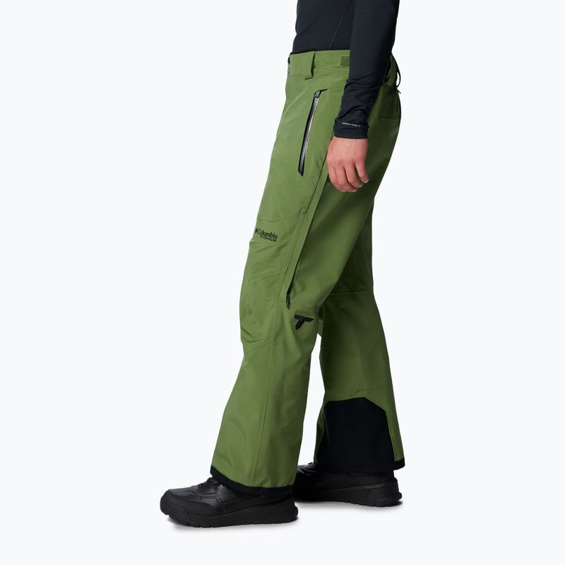 Pantaloni de schi pentru bărbați Columbia Platinum Peak II 3L canteen /black 4