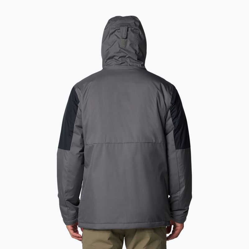 Geacă izolată pentru bărbați Columbia Point Park II Insulated city grey/black 2