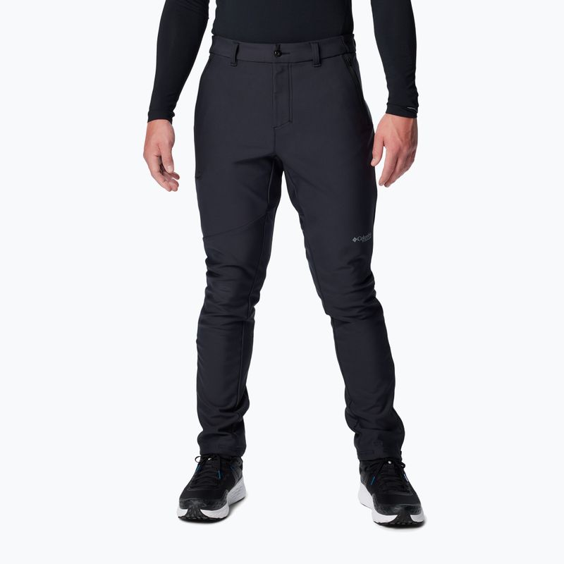 Pantaloni softshell pentru bărbați Columbia Vast Canyon Softshell black