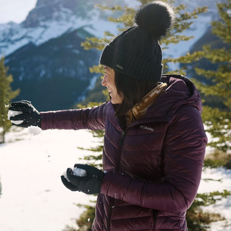 Șapcă de iarnă pentru femei Columbia Boundless Days Cable negru 2