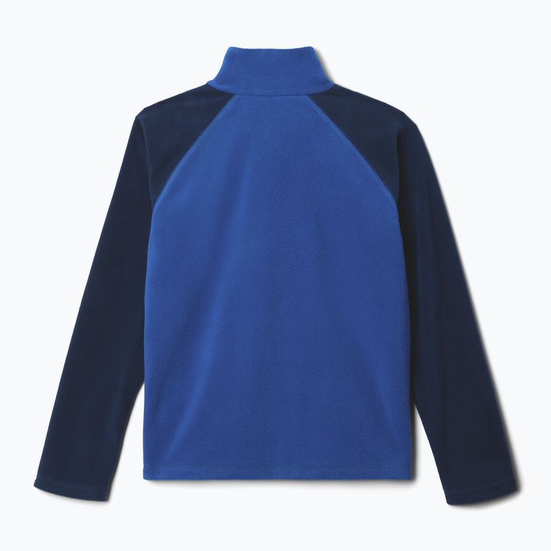 Bluză fleece pentru femei Columbia Glacial Half Zip mountain blue/collegiate navy 2