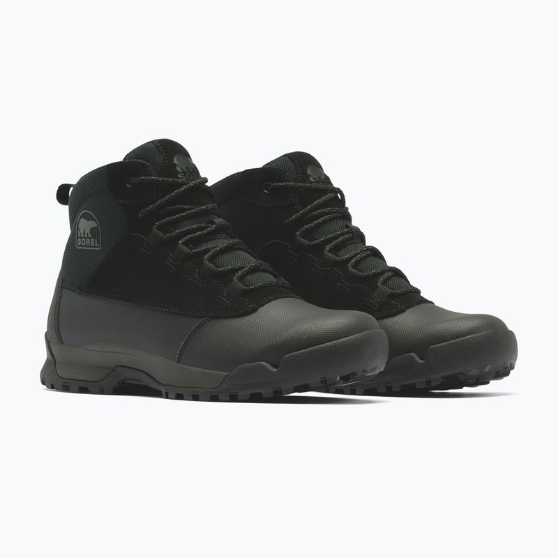 Ghete pentru bărbați Sorel Buxton Lite Lace Plus WP black/black 11